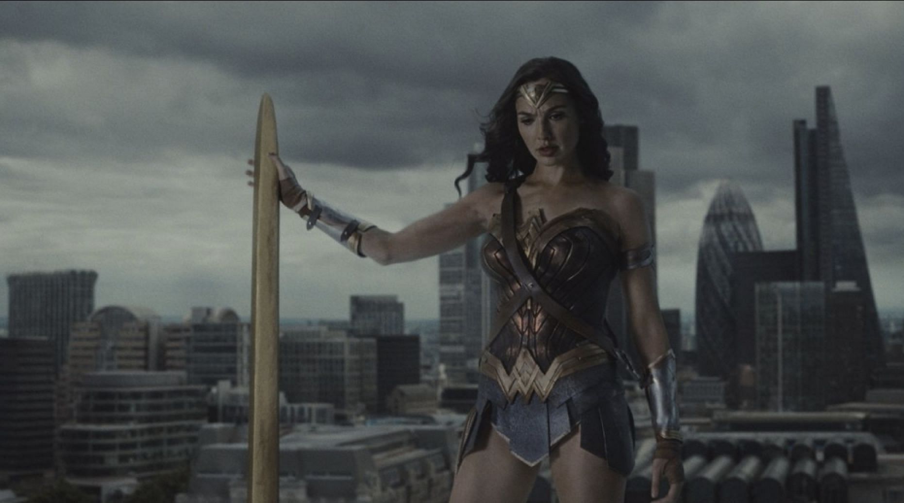 The Amazonian warrior shows off her incredible strength and agility (Image via DC Studios)